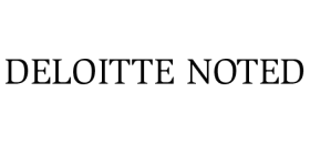 DELOITTE NOTED